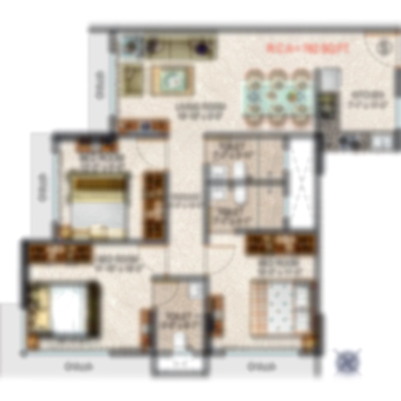 3 BHK Flat